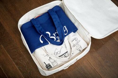 その7：エコバックの収納無印のソフトボックスが最適！ イメージ