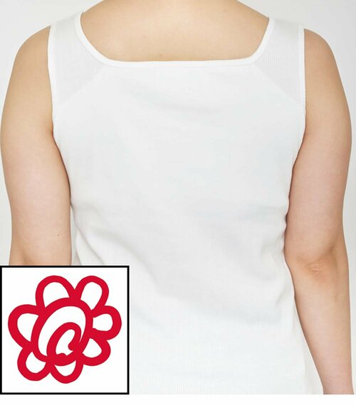 グローバルワーク Beautee カップツキタンクの着用画像