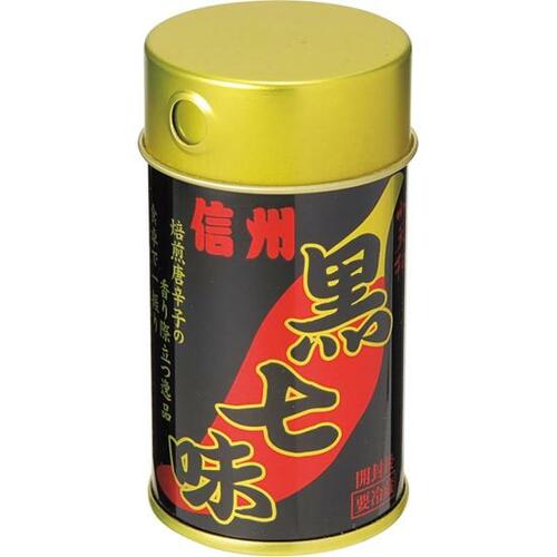 香味高い山椒がピリリときいて風味豊かで上品な辛みの黒七味 イメージ