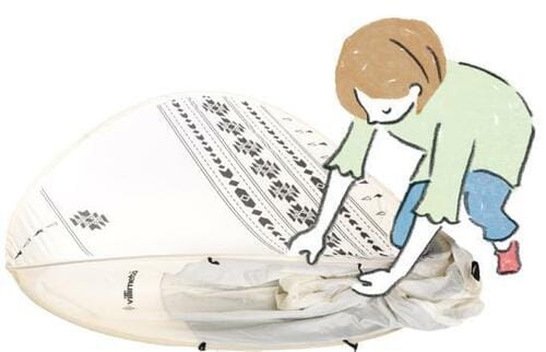 ［Pop up tent の魅力②］たたみやすくて持ち運びもラクチン！ イメージ2