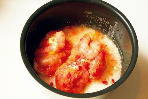 ポイント:凍ったまま炊飯器で炊いてOK