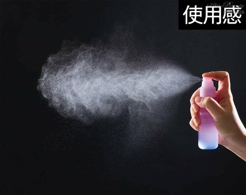 使用感：肌あたりのよいやわらかなミスト メイクキープミストおすすめ イメージ