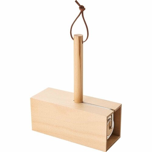 木製のコロコロクリーナー ニトリ「木製カーペット クリーナー ハンディ」 イメージ