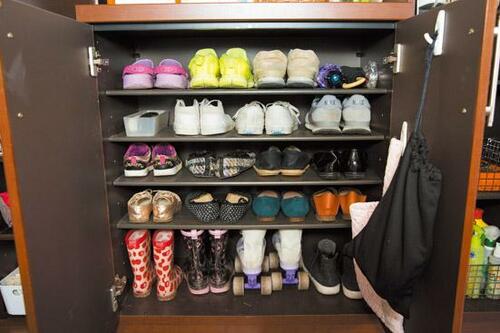 よく履く靴は棚板の高さとタテ置きに注目！ イメージ2