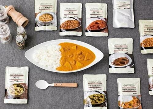 無印良品のカレー人気の24種類を食べ比べ! イメージ