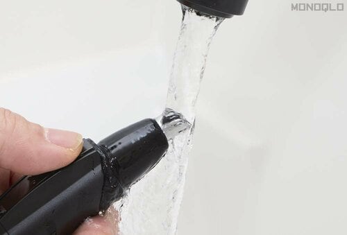 使用後はまるっと水洗い可能。お手入れ簡単で清潔! 電動鼻毛カッターおすすめ イメージ