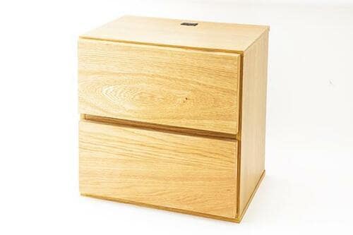 ニトリ:コネクトシリーズ 壁面ユニット 追加パーツ（コネク引出し2段BOX LBR）