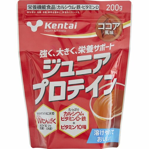 ジュニアプロテインおすすめ 健康体力研究所 ジュニアプロテイン ココア風味 イメージ