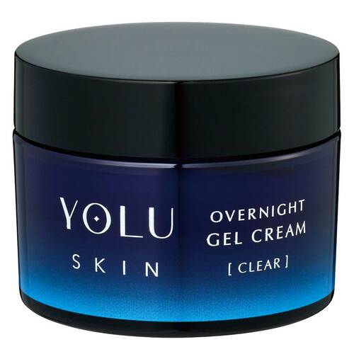保湿クリームおすすめ YOLU ヨルスキン オーバーナイトジェルクリーム クリア イメージ
