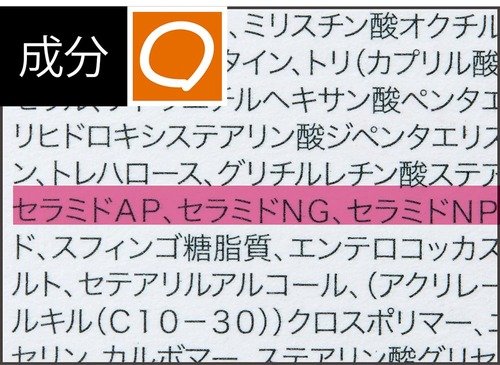 成分:保湿に特化した成分内容 イメージ