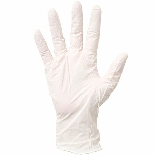使い捨てゴム手袋おすすめ ファーストレイト プレミア ニトリルPFグローブ(ホワイト) FR-857 イメージ2