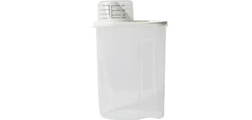 無印良品:無印:muji:米びつ:保存:容器:冷蔵庫:食品:洗剤:LDK