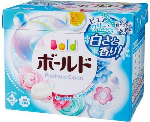 P&G(ピーアンドジー):ボールド 粉末 プラチナクリーン ピュアクリーンサボンの香り:洗剤