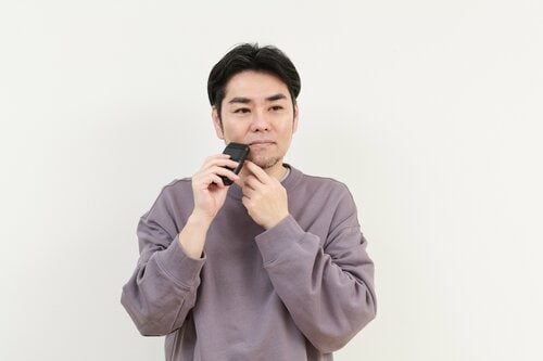 テスト1:肌当たり 小型シェーバーおすすめ イメージ