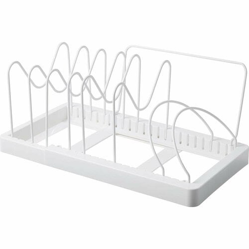  ニトリ 伸縮ザル・ボウル・フライパンスタンド 伸縮幅30-54cm イメージ1