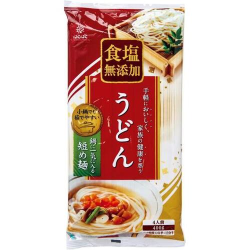 はくばく:食塩無添加 うどん:乾麺