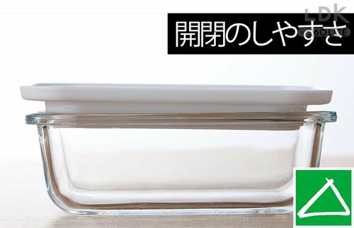 使いやすさ:△ ガラス保存容器おすすめ イメージ