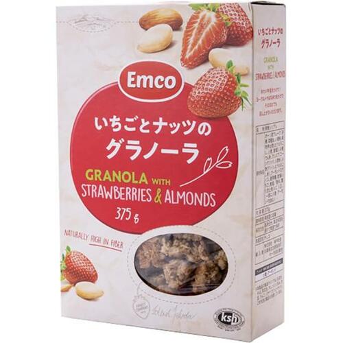 【おすすめ】フルーツとナッツ入りでおいしい! 「いちごとナッツのグラノーラ」 イメージ