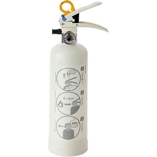 カインズ(CAINZ):デザイン住宅用消火器 ホワイト:防災グッズ