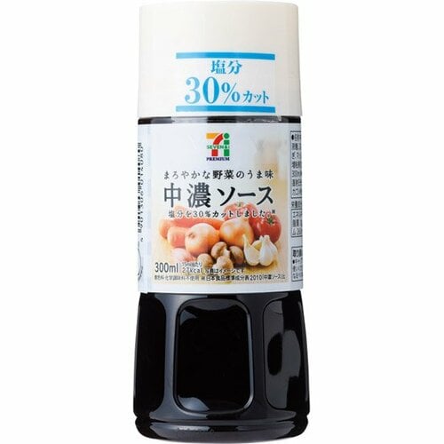 【中濃ソース】酸味と甘みがちょうど良いセブン＆トップバリュ イメージ