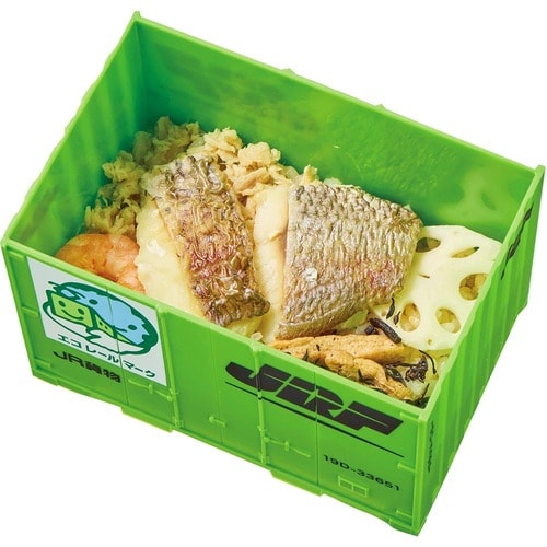 駅弁おすすめ 淡路屋 JR貨物コンテナ弁当 明石の鯛めし編 イメージ2