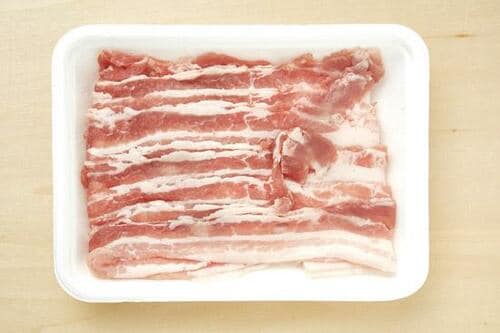 薄切り肉・刺身の解凍は解凍にムラがなくすぐに調理できる
