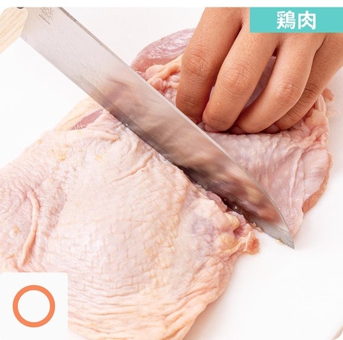 切れ味のよさ：△ 三徳包丁おすすめ イメージ3