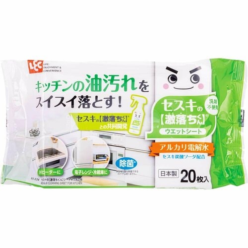 キッチンクリーナーおすすめ レック セスキの激落ちくんシート キッチン用 イメージ