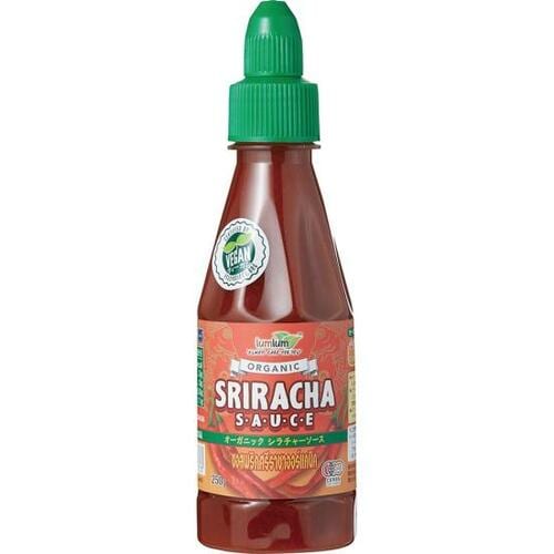 ニシキランバー:チブギス&ラムラム オーガニック シラチャーソース:調味料