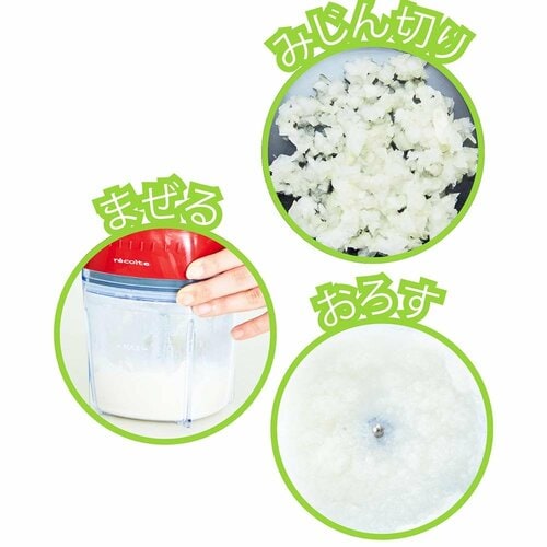 みじん切り、おろす、まぜるが1台で イメージ
