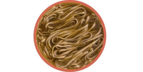 蓮根が麺に練り込まれている池本食品 岩国蓮根麺