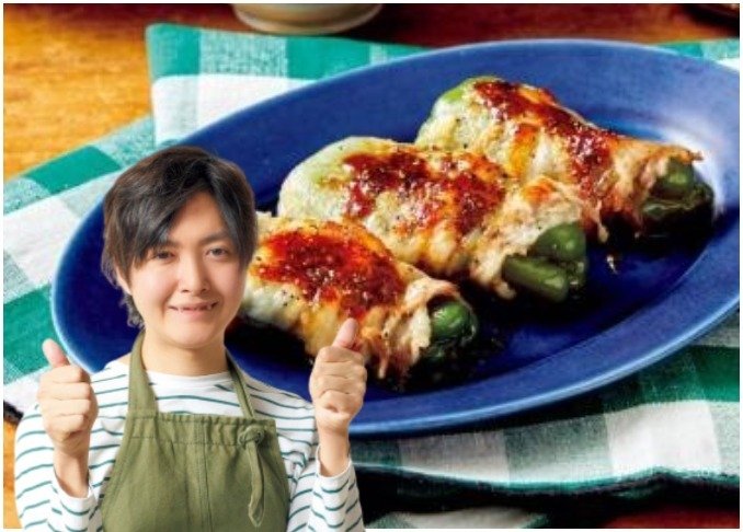 ピーマン チーズ 肉 巻き