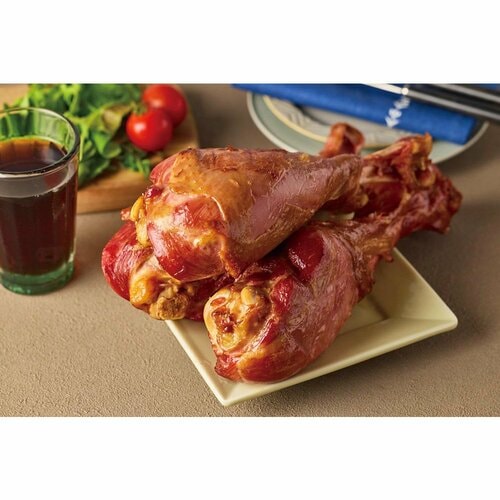 デカ盛りお取り寄せグルメおすすめ 代々木フードマート スモークターキーレッグ イメージ