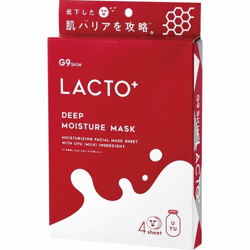 フェイスパックおすすめ G9 SKIN  LACTO+ DEEP MOISTURE MASK イメージ