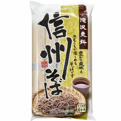 乾麺蕎麦おすすめ 日清製粉ウェルナ 滝沢更科 信州そば イメージ