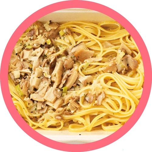 冷凍パスタおすすめ トップバリュ Barilla リングイネ アイ フンギ ポルチーニ エ サルサ タルトゥファータ イメージ2