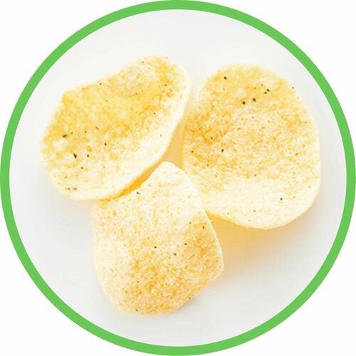 栄養補助スナックおすすめ ジャパンフリトレー ピースピー ひよこ豆チップス サワークリーム&オニオン味 イメージ2