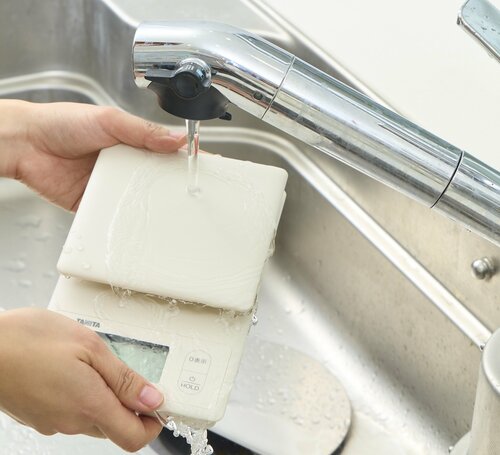 丸ごと洗えて衛生的! キッチンスケールおすすめ イメージ