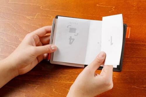 A4用紙がメモ帳になる！アブラサスの「薄いメモ帳」 イメージ7