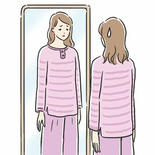 着てみてパジャマっぽくなければワンマイルウェアに最適！ イメージ