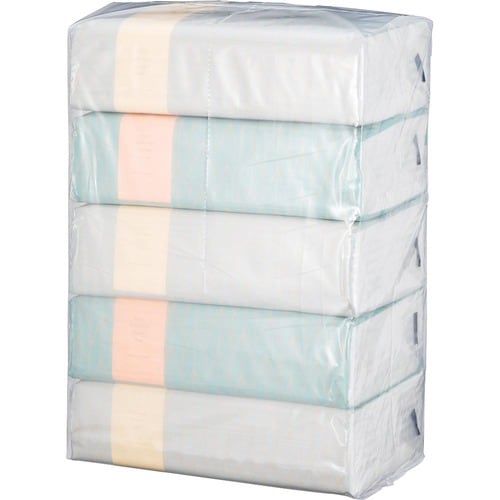 箱なしティッシュおすすめ アスクルオリジナル ティッシュペーパー ソフトパック レギュラーサイズ イメージ