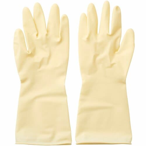 家事に使えるゴム手袋おすすめ 無印良品 天然ゴム手袋 6枚入り イメージ2