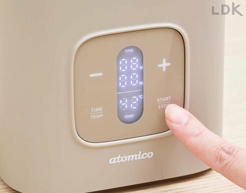 4:42℃・8時間にしてスタートを押す ヨーグルトメーカーの新製品レビューおすすめ イメージ