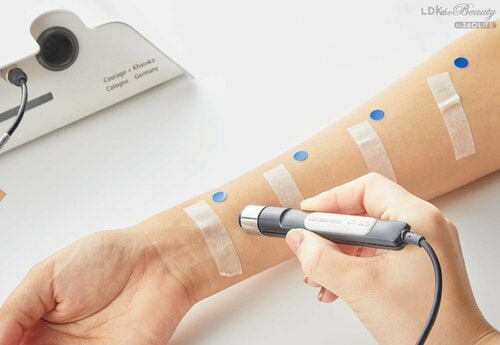 テスト1:保湿力 ペプチド美容液おすすめ イメージ