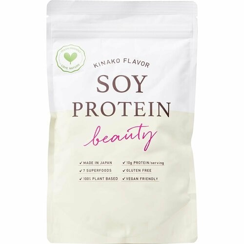 ソイプロテインおすすめ ハリウッド ソイプロビューティ きな粉味 イメージ