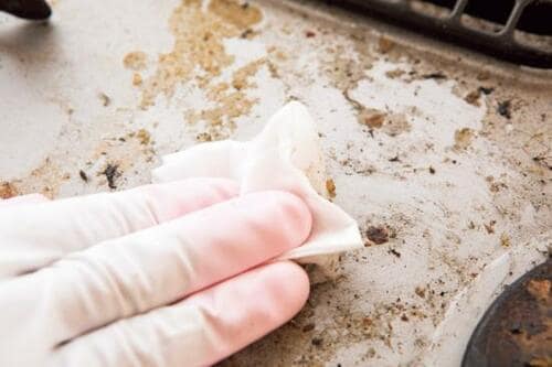 毎日の油汚れ掃除にはキッチンシートが大正解でした イメージ