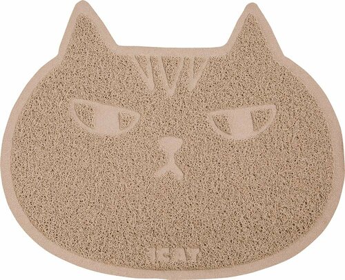 ゼフィール「iCat 砂取りマット キャットフェイス」 イメージ