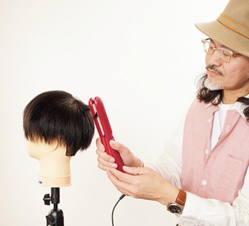 束感の仕上がり メンズヘアアイロンおすすめ イメージ