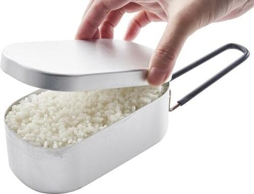 庭メシの最高の相棒！ ダイソー「メスティン（ハンドル付）」 イメージ