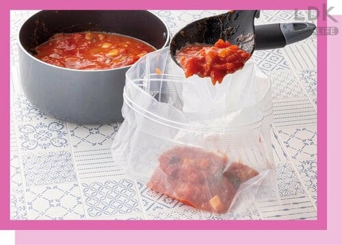お得ポイント2:汁ものを入れても倒れない ウエルシアおすすめおすすめ イメージ